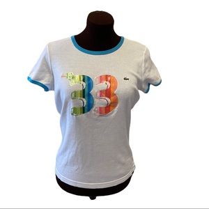 Lacoste . Limited addition Brand new white T Shirt